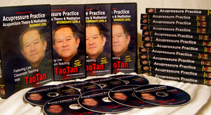 Acupressure and Acupuncture DVD Trainging Series by World's Leading Expert, Tao Tan